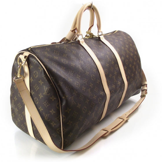 Monogram Keepall 55 + Strap