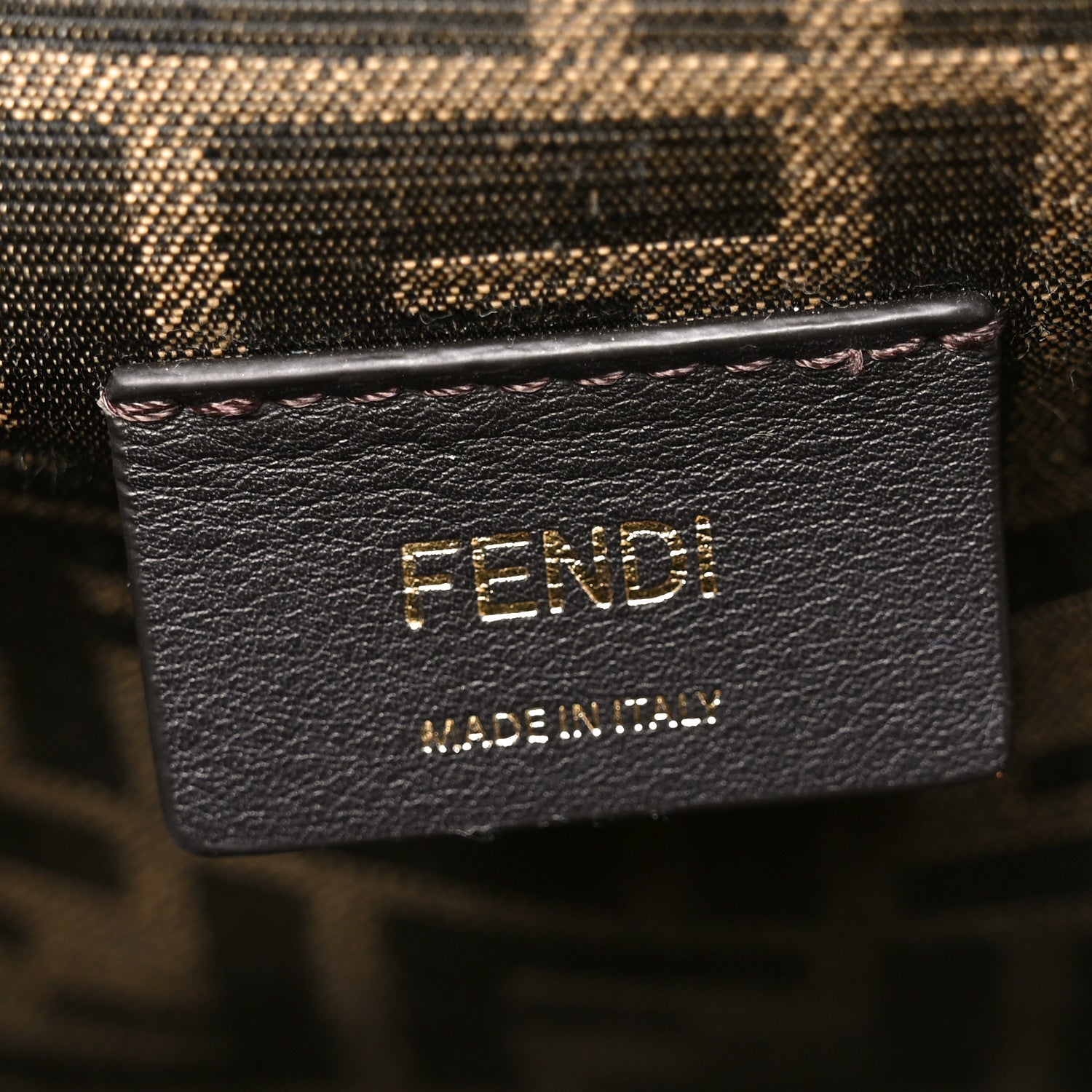 Fendi Shiny Nappa Medium Fendi First Dark Blue 6 of 10