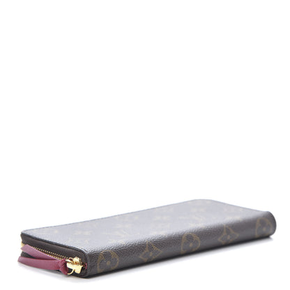 Louis Vuitton Monogram Clemence Wallet Fuchsia 4 of 8