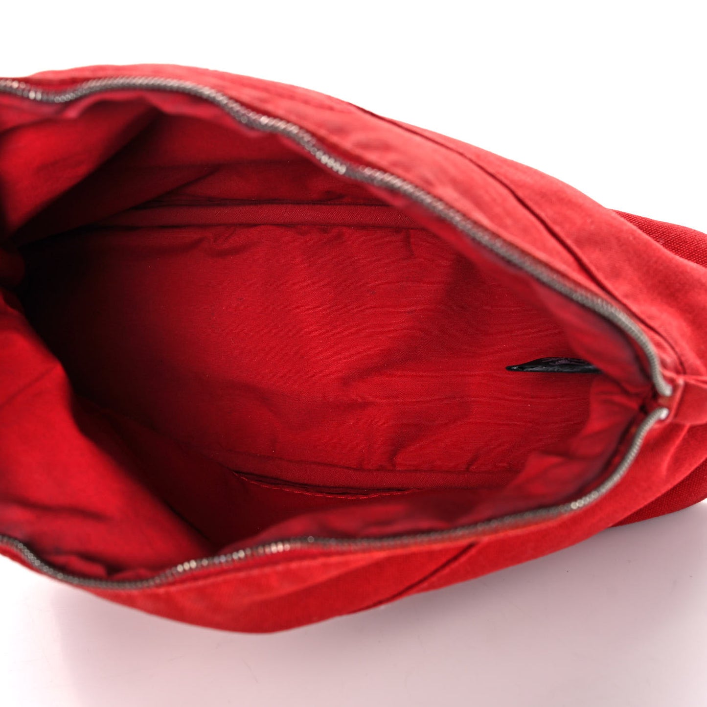 Cotton Bolide Travel Cosmetic Pouch Rouge