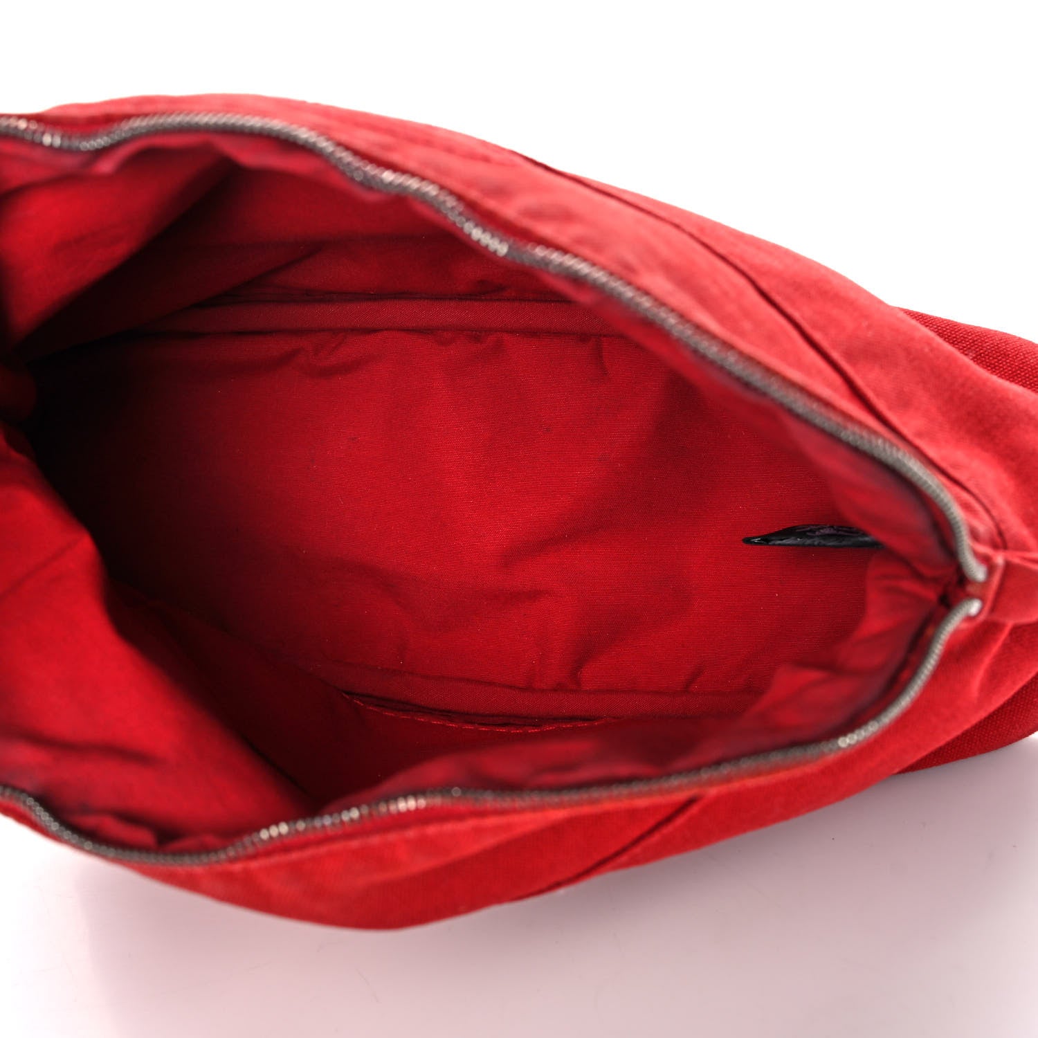 Hermes Cotton Bolide Travel Cosmetic Pouch Rouge 5 of 12