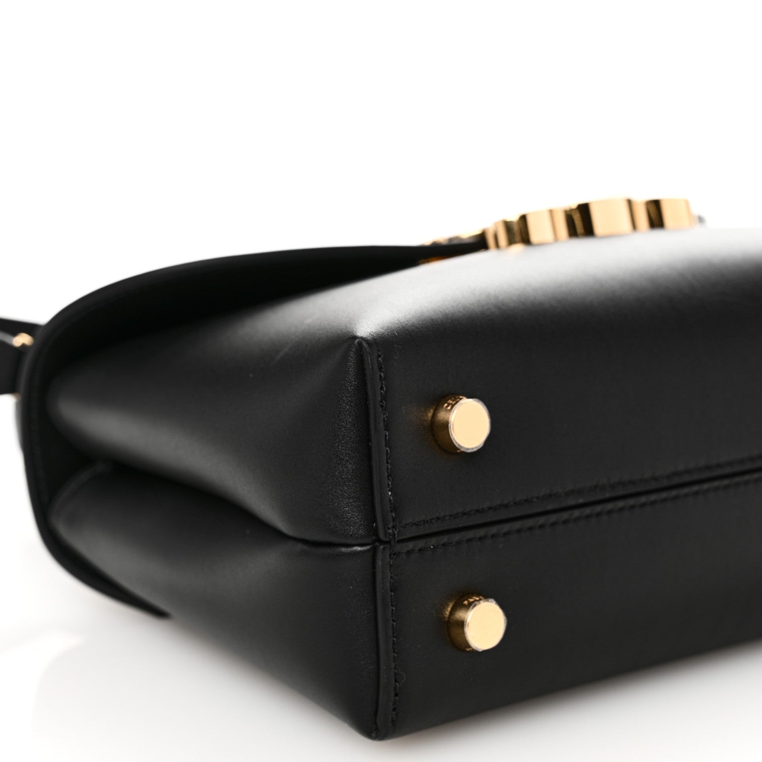 Celine Smooth Satinated Calfskin Teen Nino Black 9 of 10