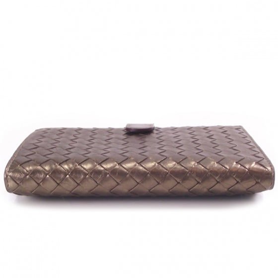 Bottega Veneta Woven Leather Wallet Dust Petille 5 of 10