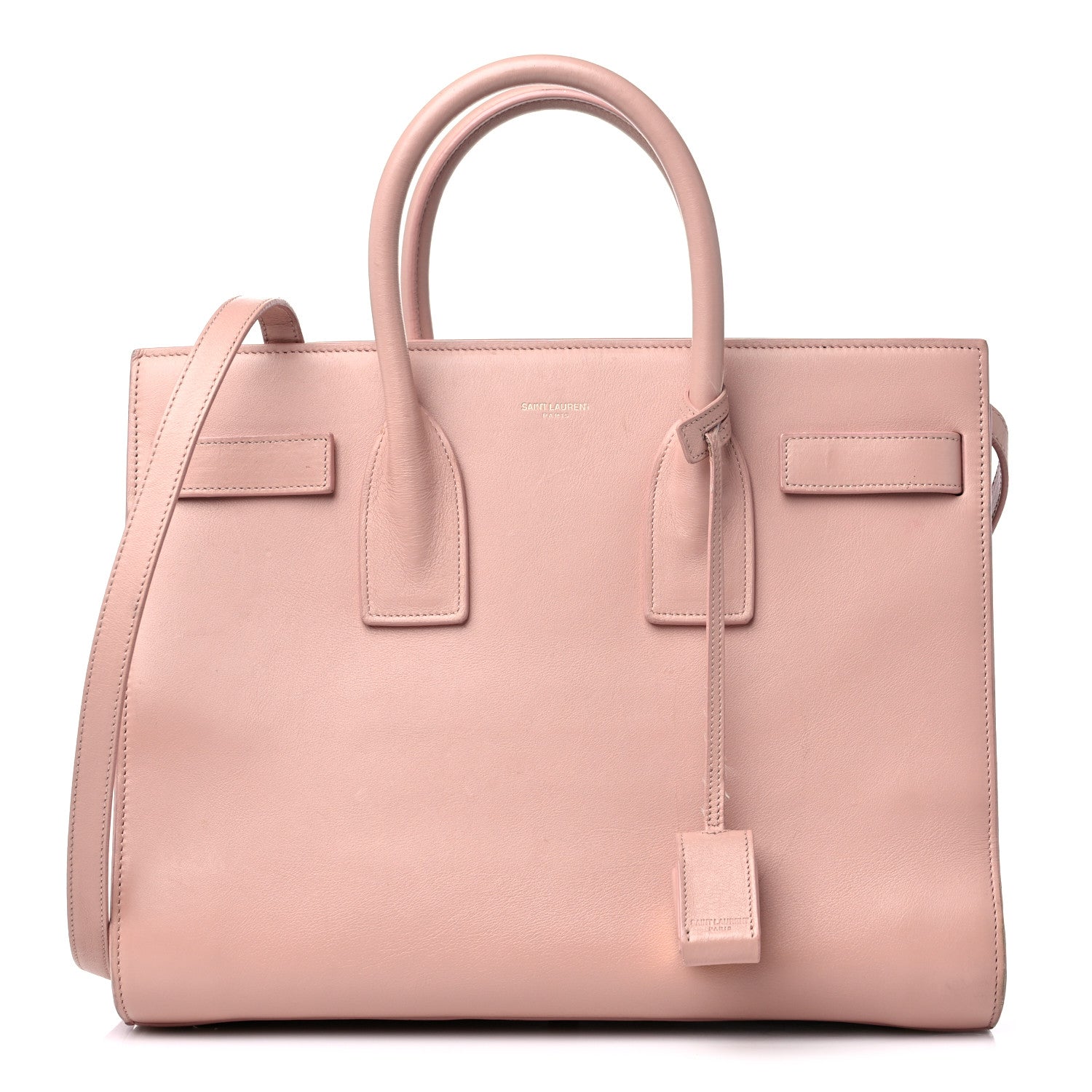 Saint Laurent Calfskin Small Sac De Jour Light Blush 1 of 20