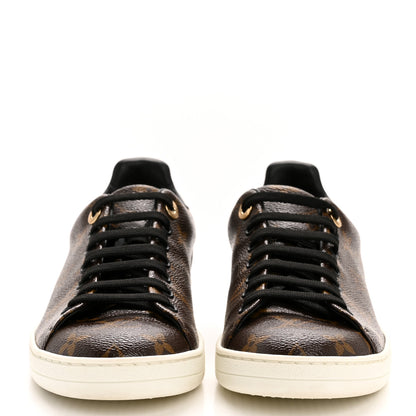 Louis Vuitton Patent Monogram Frontrow Sneakers 37.5 3 of 9
