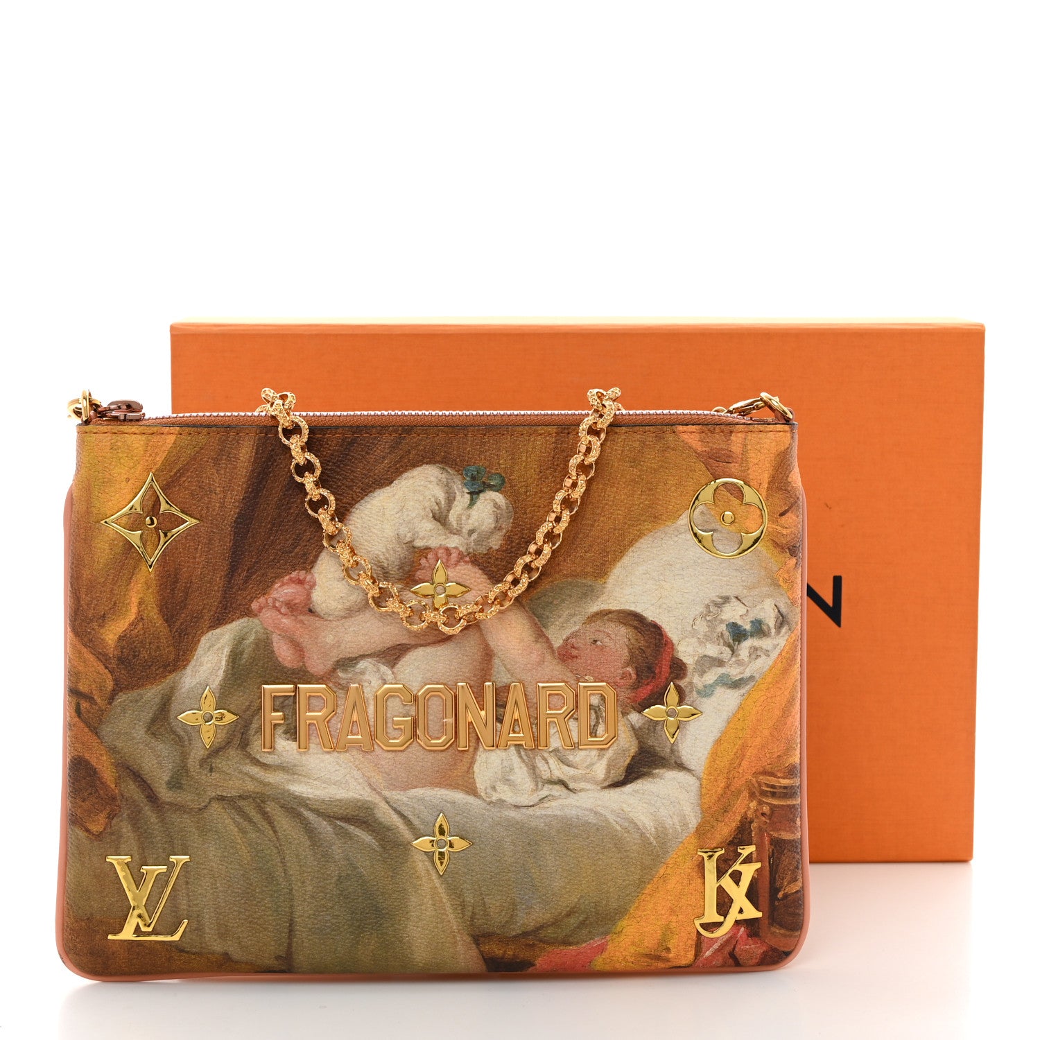 Louis Vuitton Masters Fragonard Pochette Clutch 12 of 12