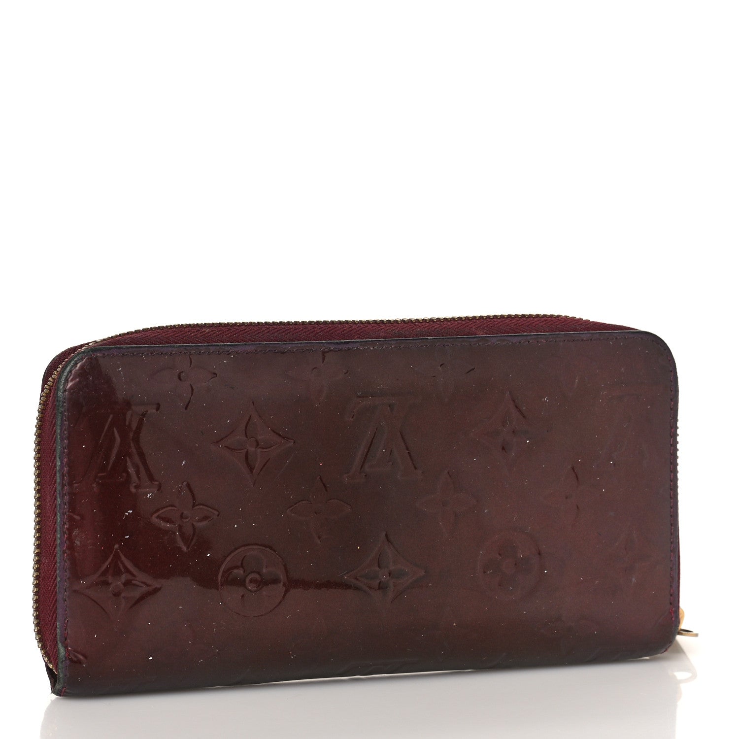 Louis Vuitton Vernis Zippy Wallet Amarante 3 of 10