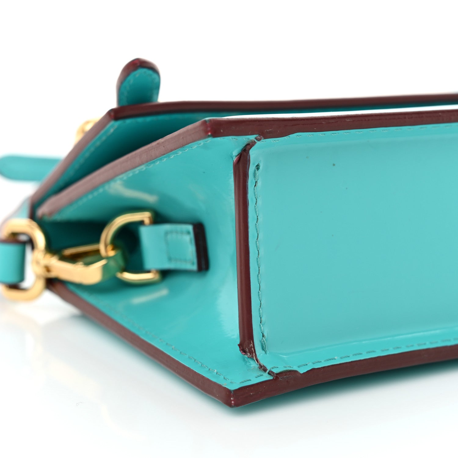 Jacquemus Spazzolato Le Chiquito Boucle Long Turquoise 7 of 11