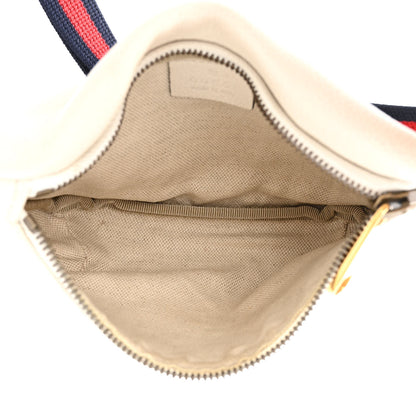 Gucci Grained Calfskin Small Logo Belt Bag White 5 of 13