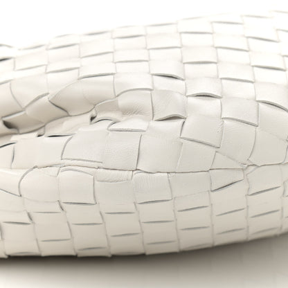 Bottega Veneta Nappa Intrecciato Teen Jodie Hobo White 8 of 9