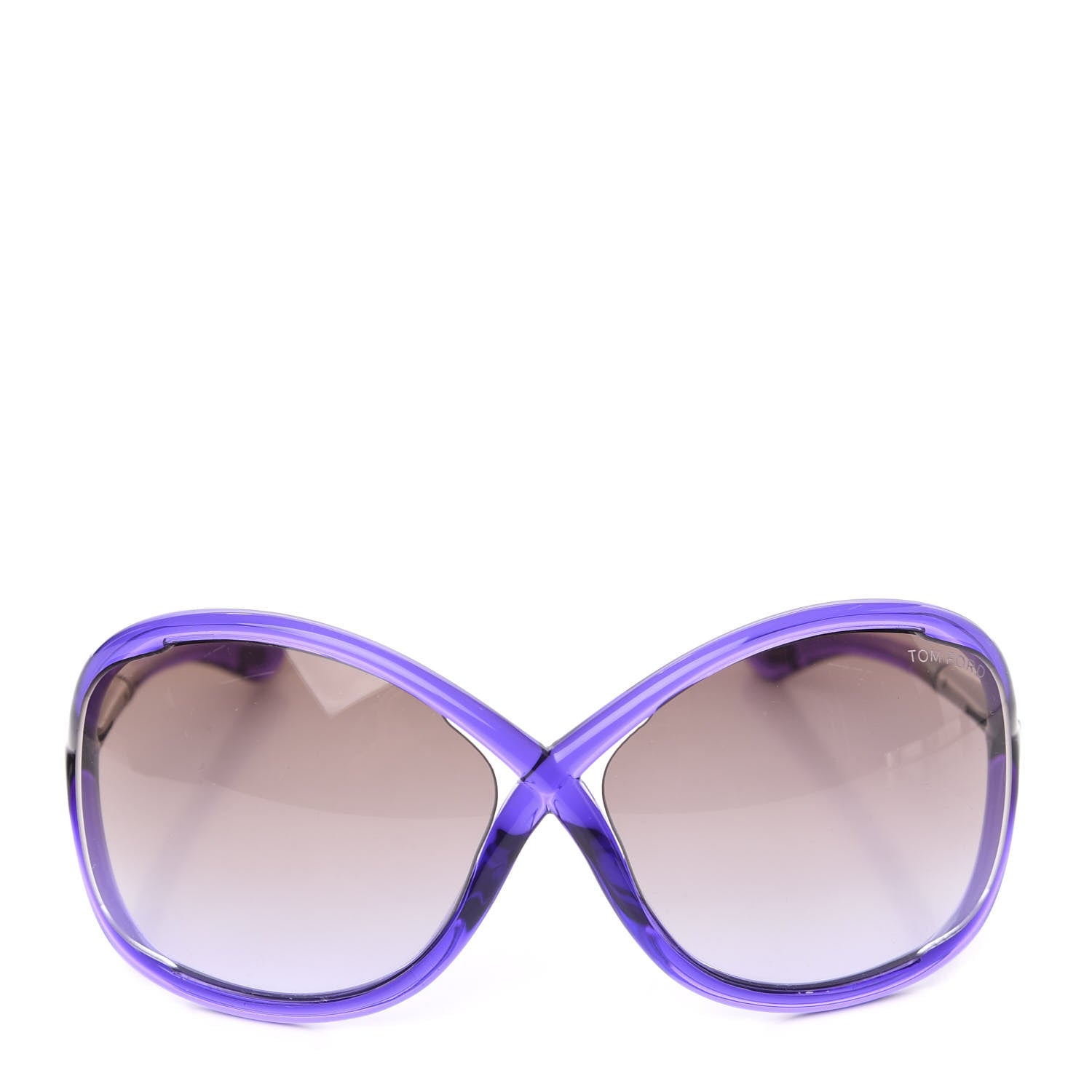 Tom Ford Acetate Whitney Crossover Sunglasses TF9 Purple 2 of 8
