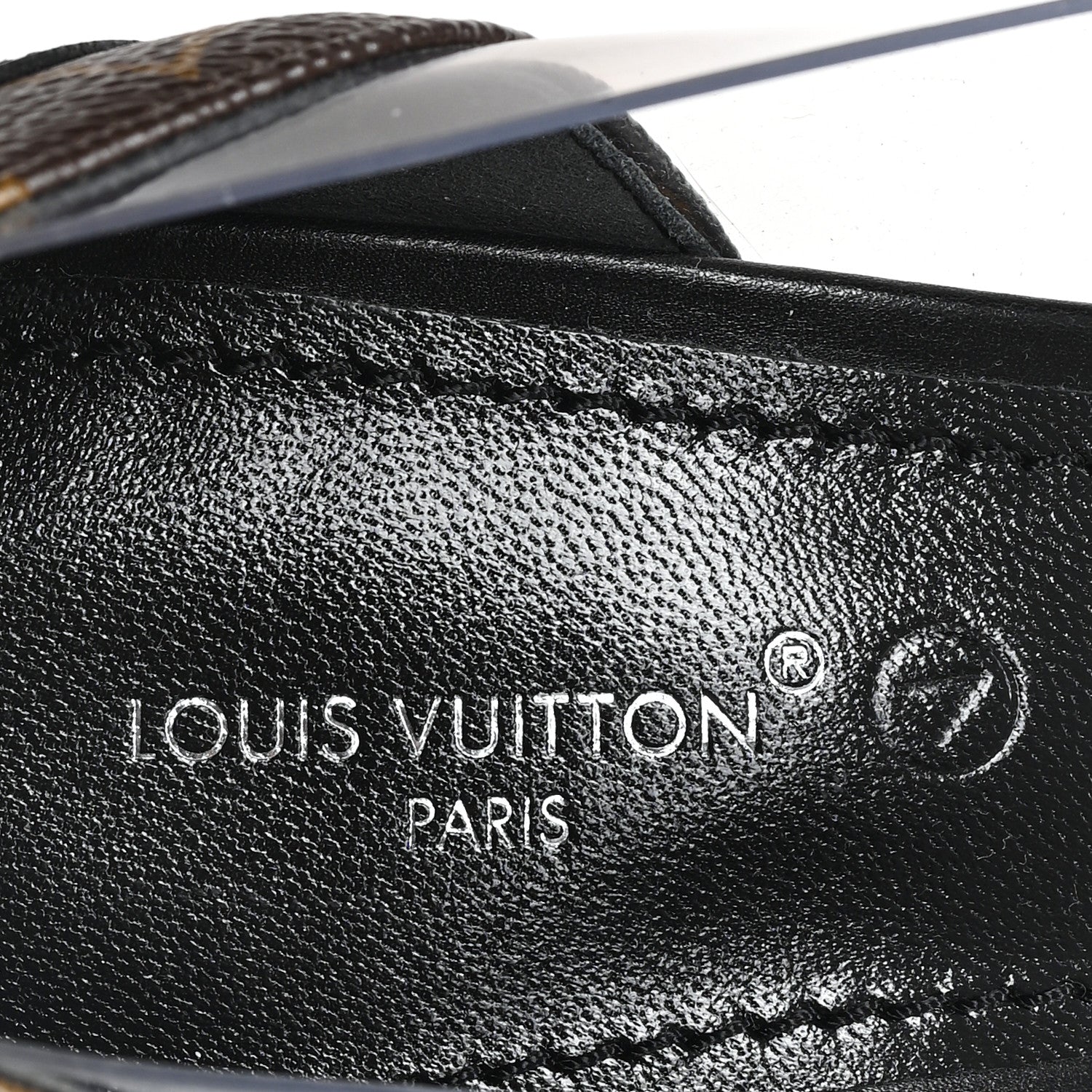 Louis Vuitton Monogram PVC Call Back Pumps 40 Black 8 of 8