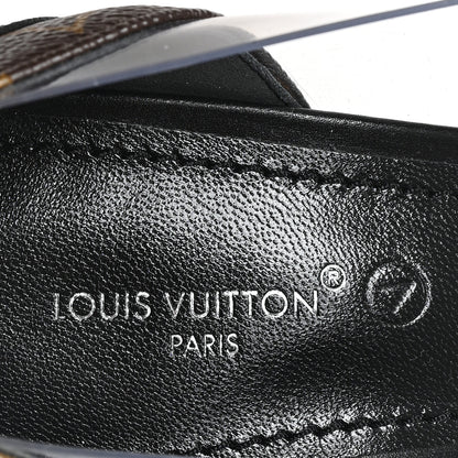 Louis Vuitton Monogram PVC Call Back Pumps 40 Black 8 of 8