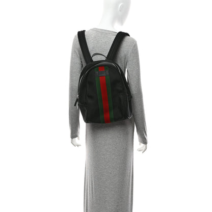 Gucci Techno Canvas Web Backpack Black 2 of 10