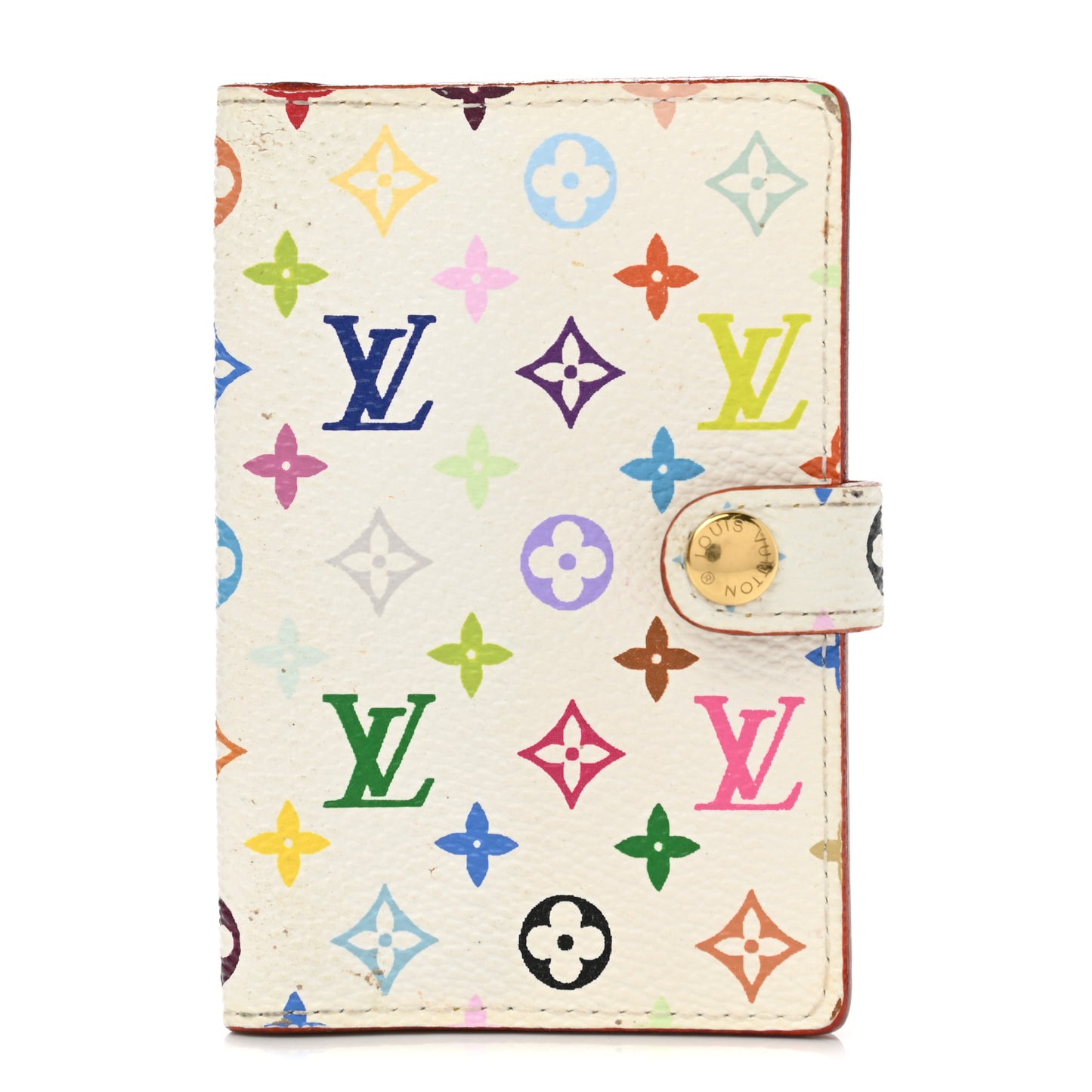 Monogram Multicolor Carnet de Bal Mini Agenda Cover White