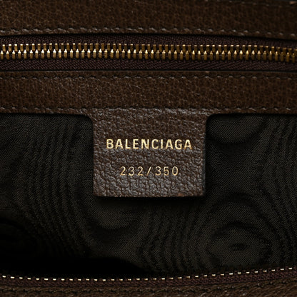 Gucci X BALENCIAGA BB Monogram Web Graffiti Medium Ophidia Carry-On Duffle Bag Beige New Acero 5 of 13