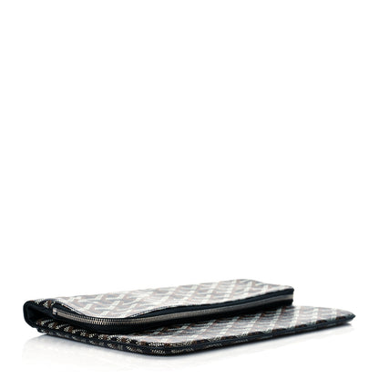 Goyard Goyardine Sainte Marie Soft Clutch Black 4 of 9