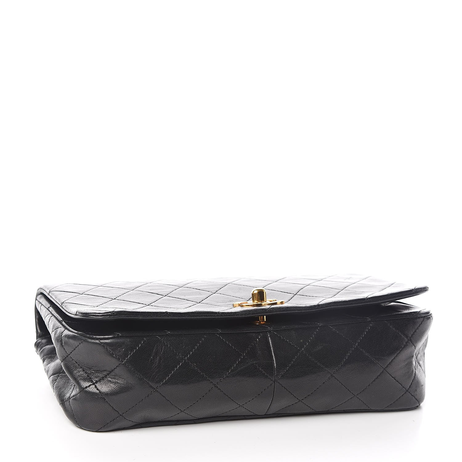 Chanel Lambskin Quilted Small Single Flap Black 4 of 14