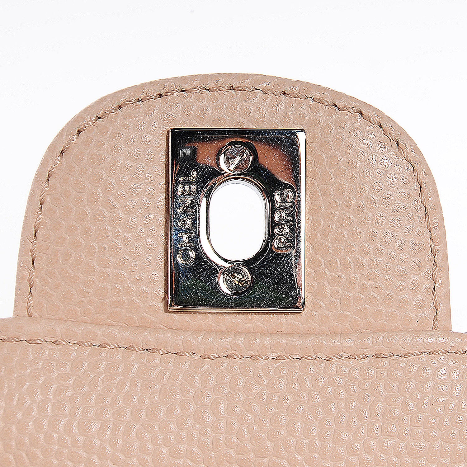 Chanel Caviar East West Flap Beige Clair 6 of 9