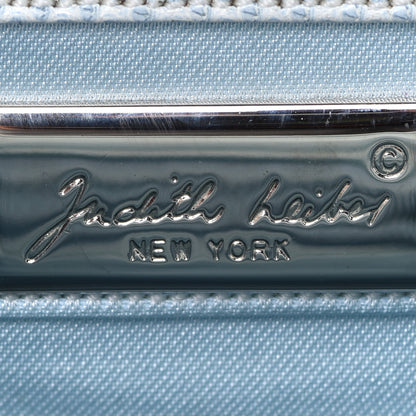 Judith Leiber Lizard Evening Bag Blue 7 of 8