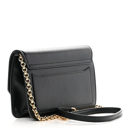 Chloe Calfskin Suede C Clutch With Chain Black 3 of 16