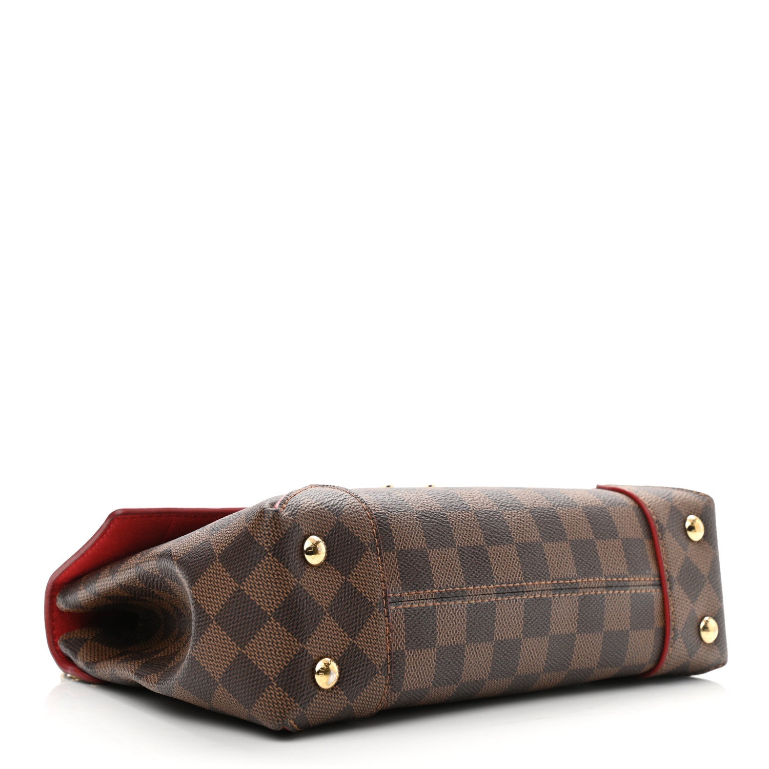 Louis Vuitton Damier Ebene Caissa Clutch Cherry 4 of 12