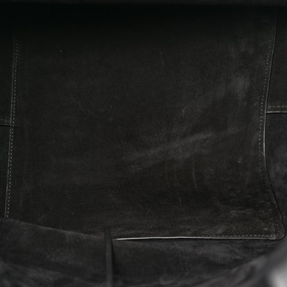 The Row Grained Calfskin Park Tote Three Black 6 of 13