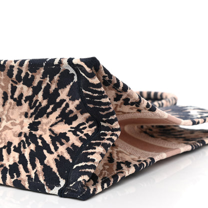 Christian Dior Canvas Embroidered Tie Dye Large Book Tote Multicolor 8 of 9
