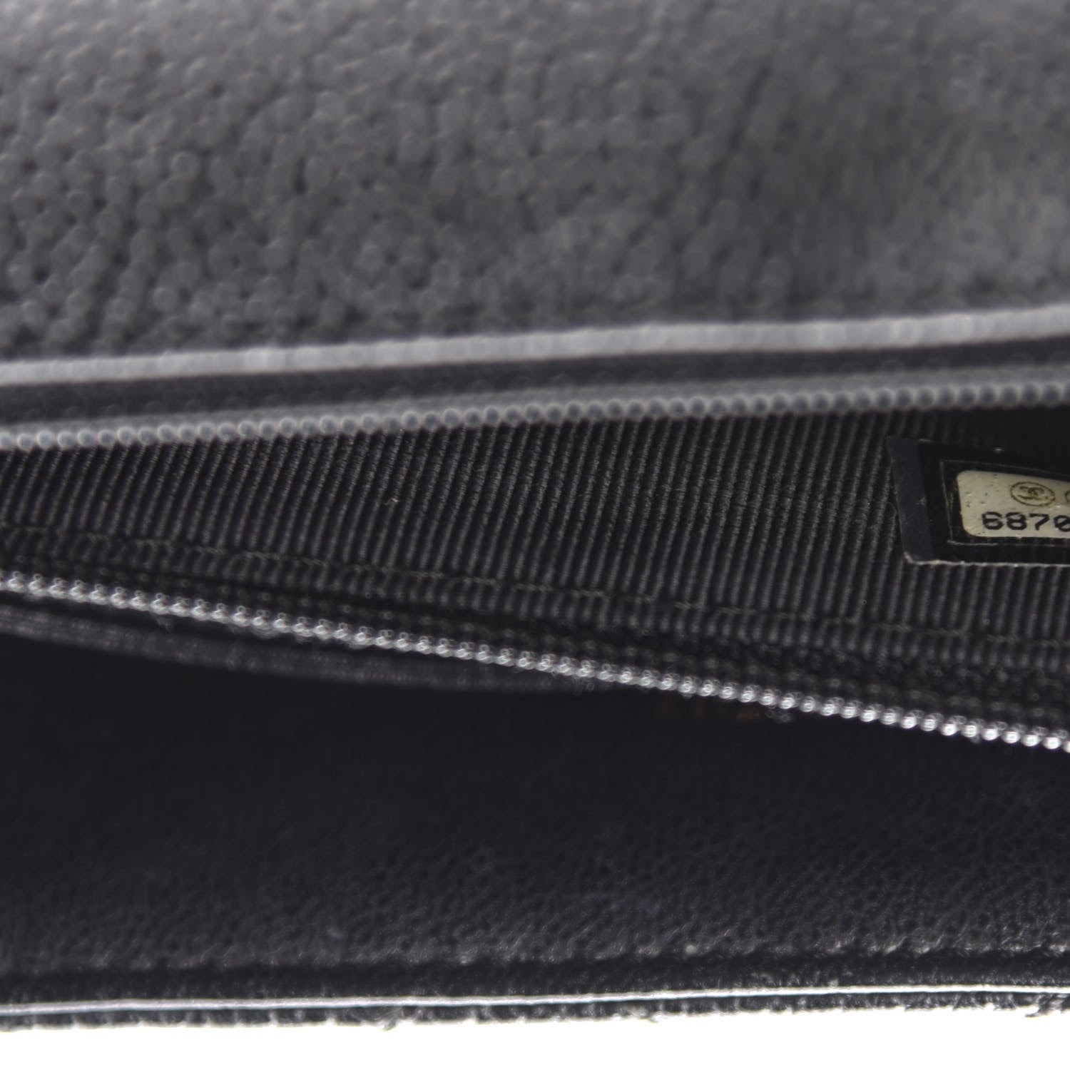 Chanel Caviar Quilted Jumbo Kelly Flap Black 9 of 10
