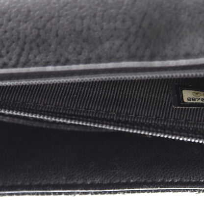 Chanel Caviar Quilted Jumbo Kelly Flap Black 9 of 10