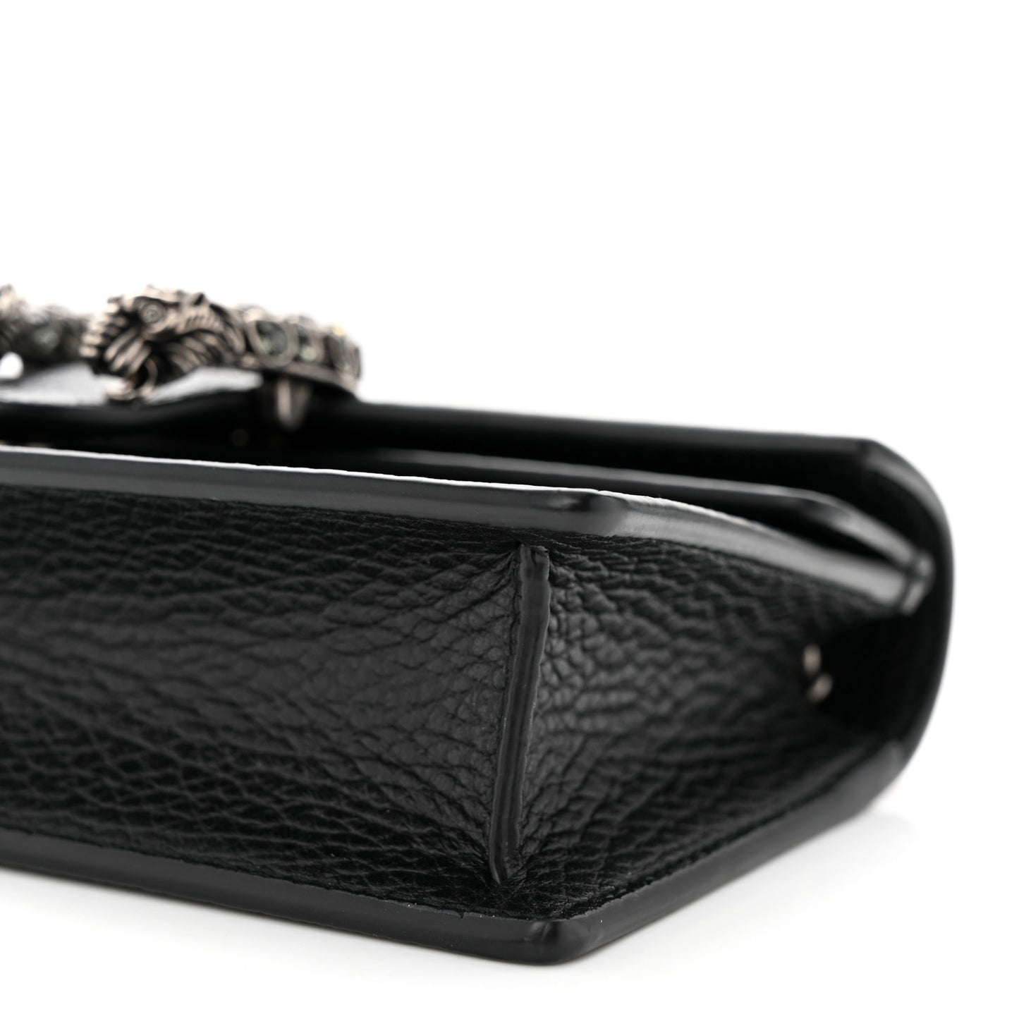 Calfskin Super Mini Dionysus Shoulder Bag Black