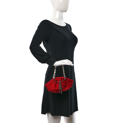 Givenchy Satin Mini Kenny Shoulder Bag Red 2 of 10
