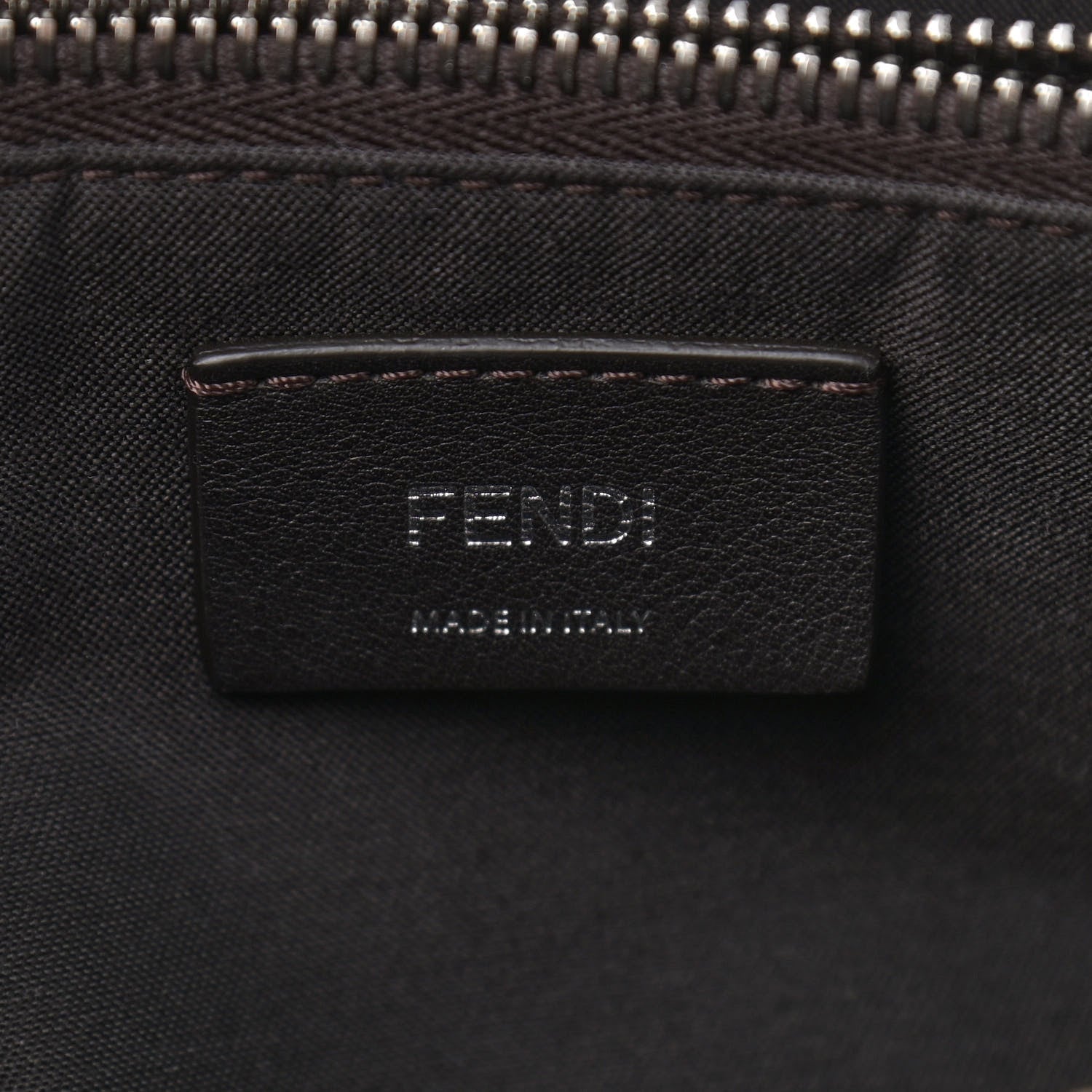 Fendi Vitello Dolce 4 Color Medium By The Way Boston Bag Carbone Grigio Polvere Multicolor 6 of 9