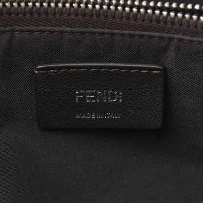 Fendi Vitello Dolce 4 Color Medium By The Way Boston Bag Carbone Grigio Polvere Multicolor 6 of 9