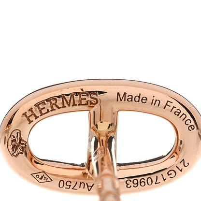 Hermes 18K Rose Gold TPM Farandole Stud Earrings 4 of 5