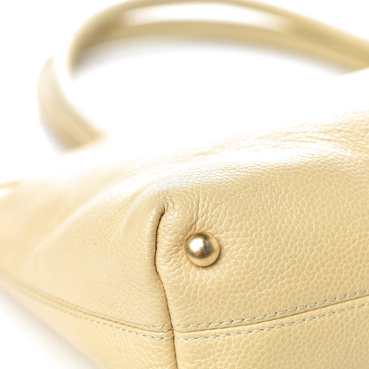 Chanel Caviar CC Tote Beige Clair 17 of 24