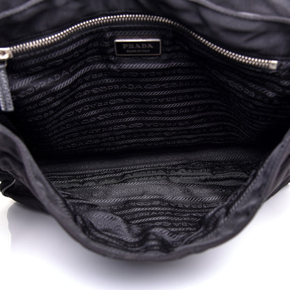 Prada Nylon Tessuto Impuntu Quilted Messenger Black 5 of 12
