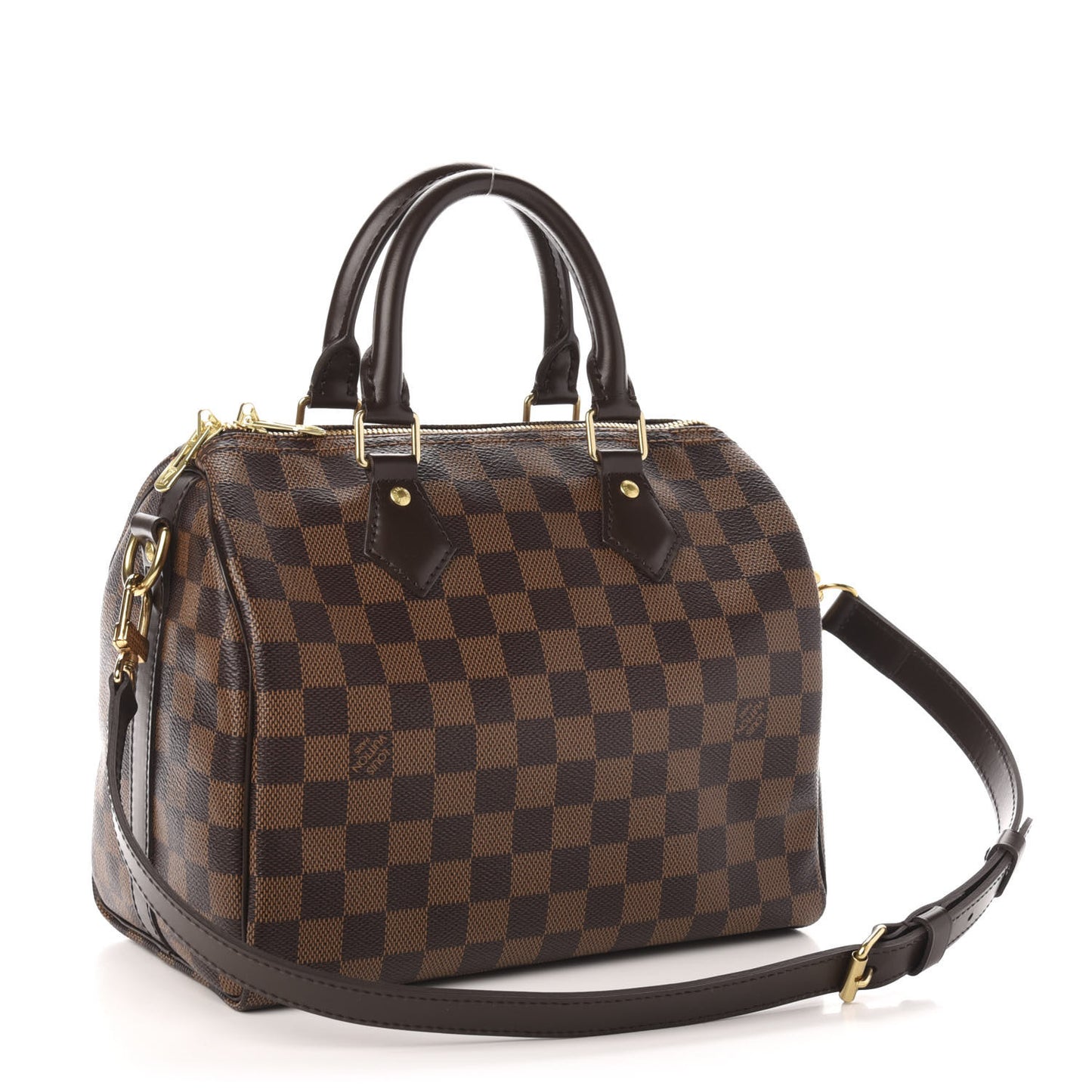 Damier Ebene Speedy Bandouliere 25