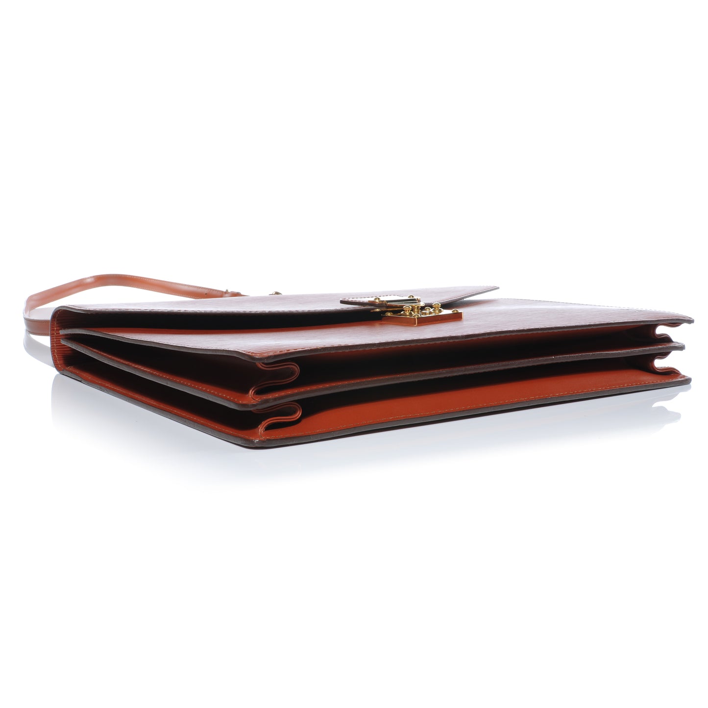 Epi Serviette Ambassadeur Briefcase Fawn