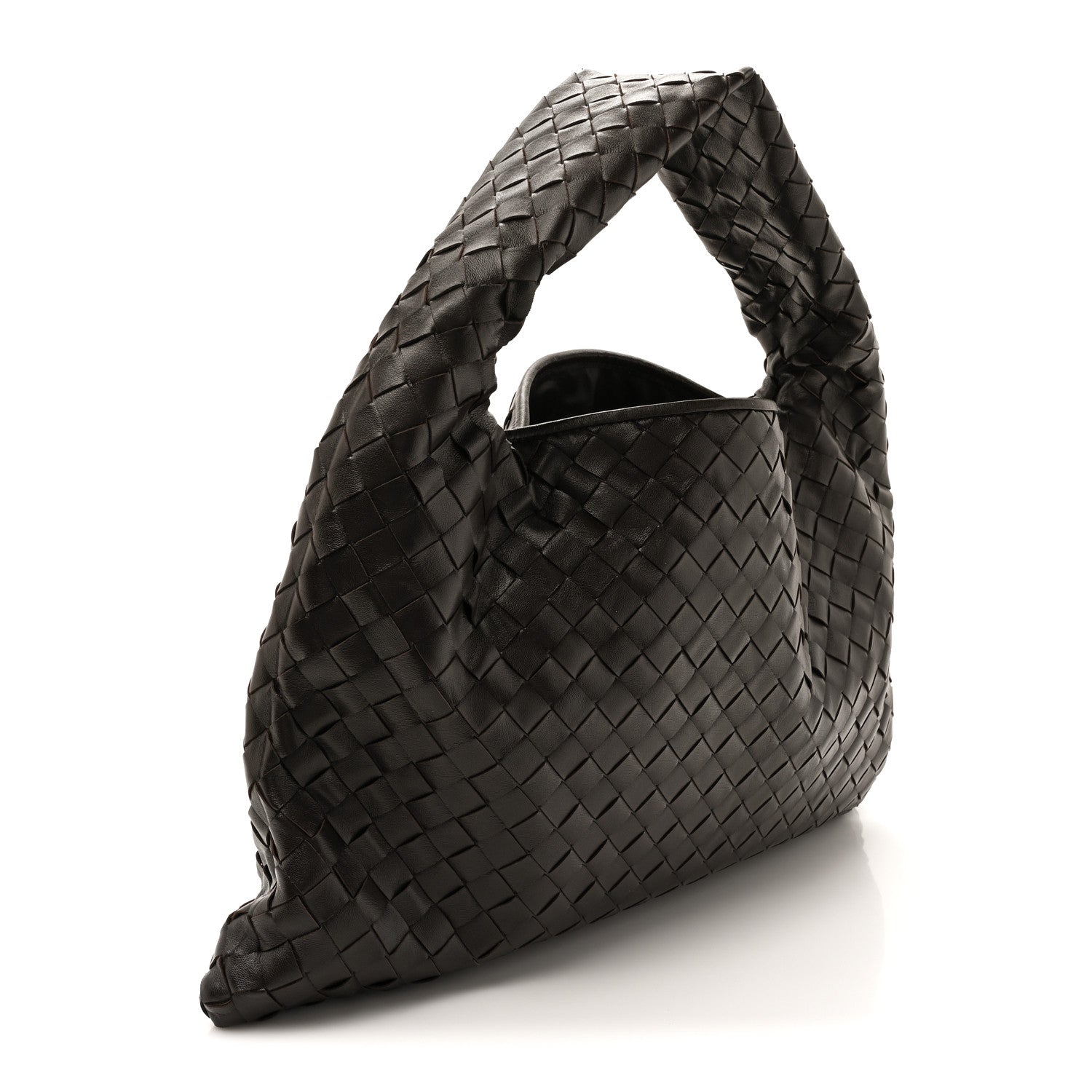 Bottega Veneta Calfskin Intrecciato Small Hop Fondant 2 of 10