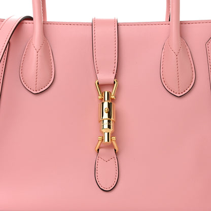 Gucci Boarded Plutone Calfskin Medium Jackie 1961 Tote Wild Rose 8 of 10