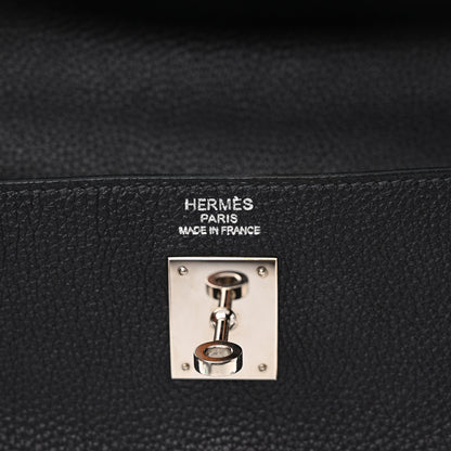 Hermes Togo Kelly Retourne 35 Bleu Indigo 6 of 14