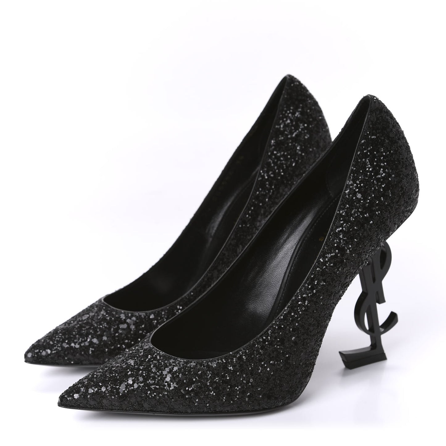Glitter Opyum 100 Pumps 38 Black
