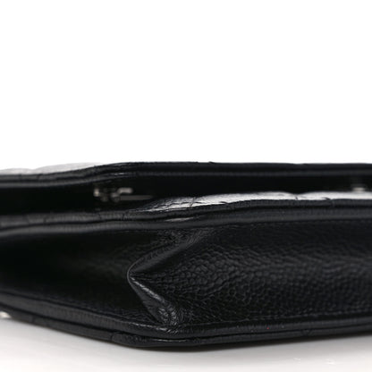 Chanel Caviar Quilted Wallet on Chain WOC Black 8 of 10