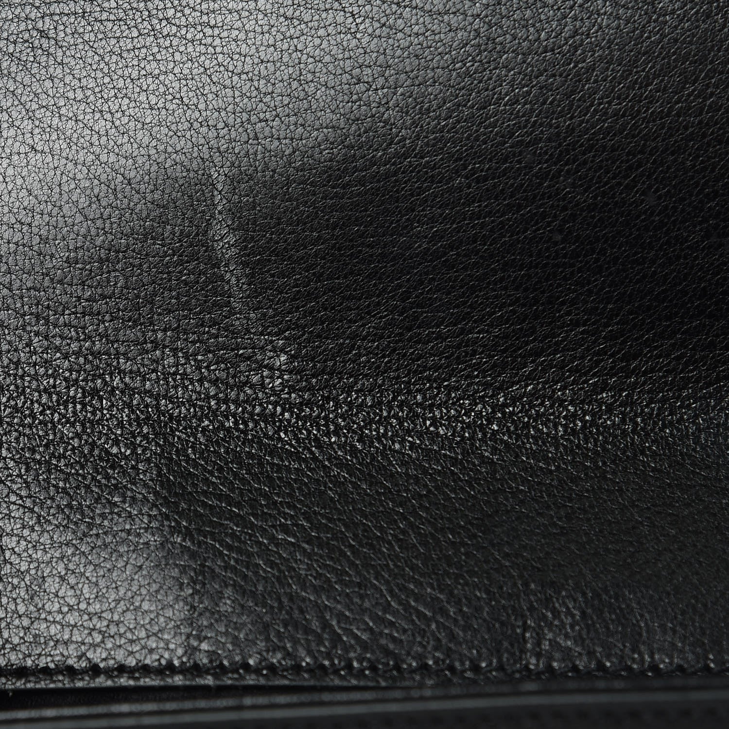 Saint Laurent Calfskin Monogram Large Belle De Jour Clutch Black 8 of 9