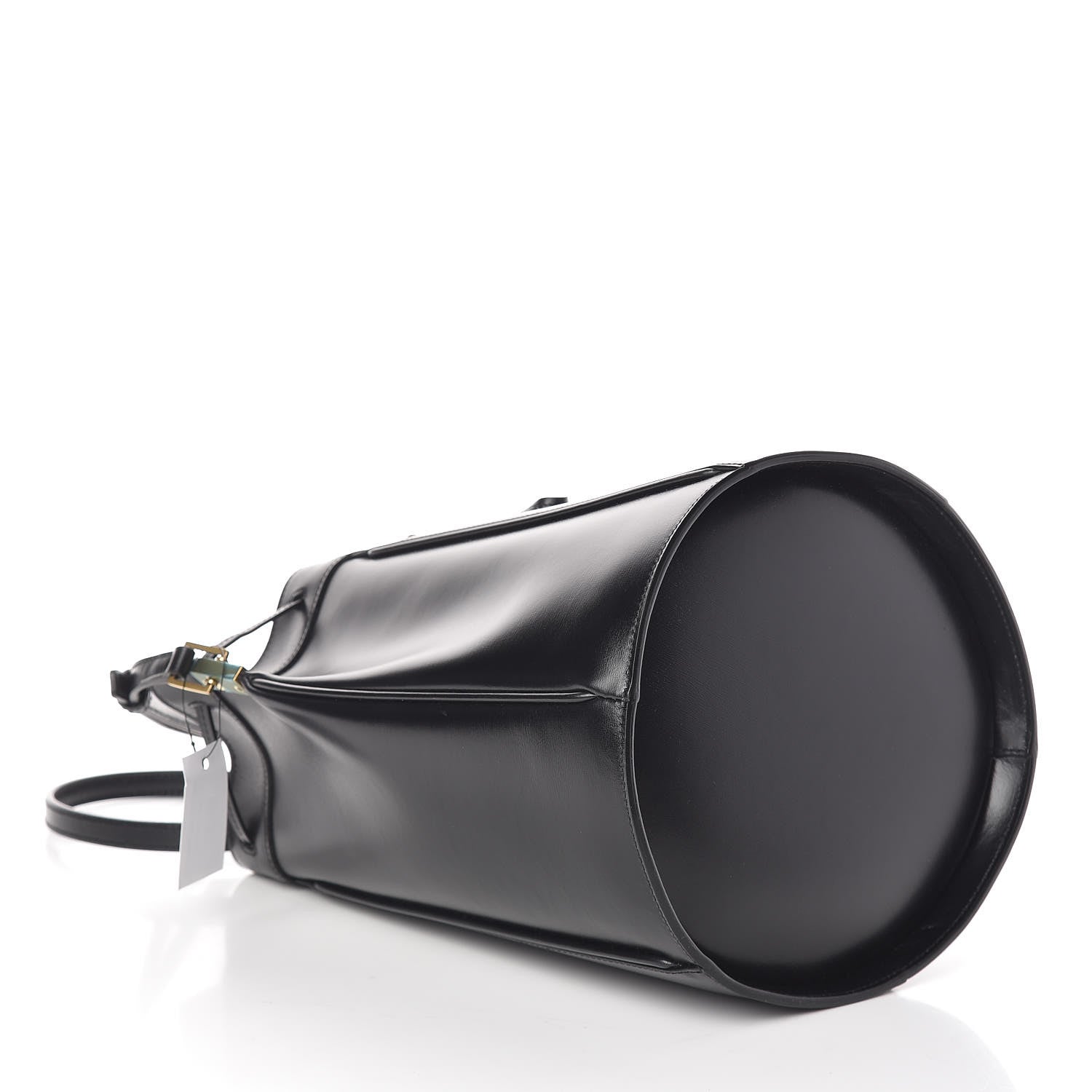 Saint Laurent Smooth Calfskin Medium Talitha Bucket Bag Black 4 of 9