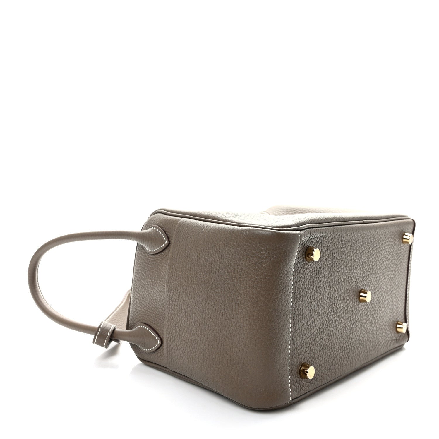 Hermes Taurillon Clemence Lindy 26 Etoupe 4 of 9