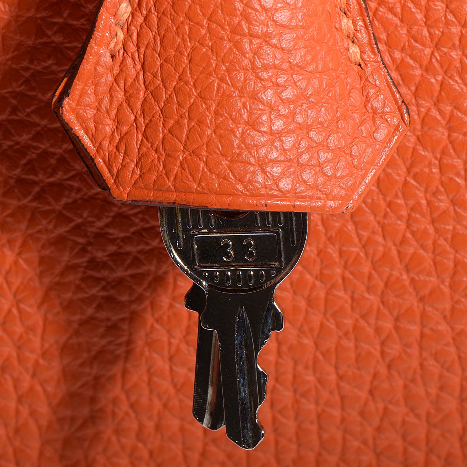 Hermes Togo Birkin 35 Orange 16 of 24