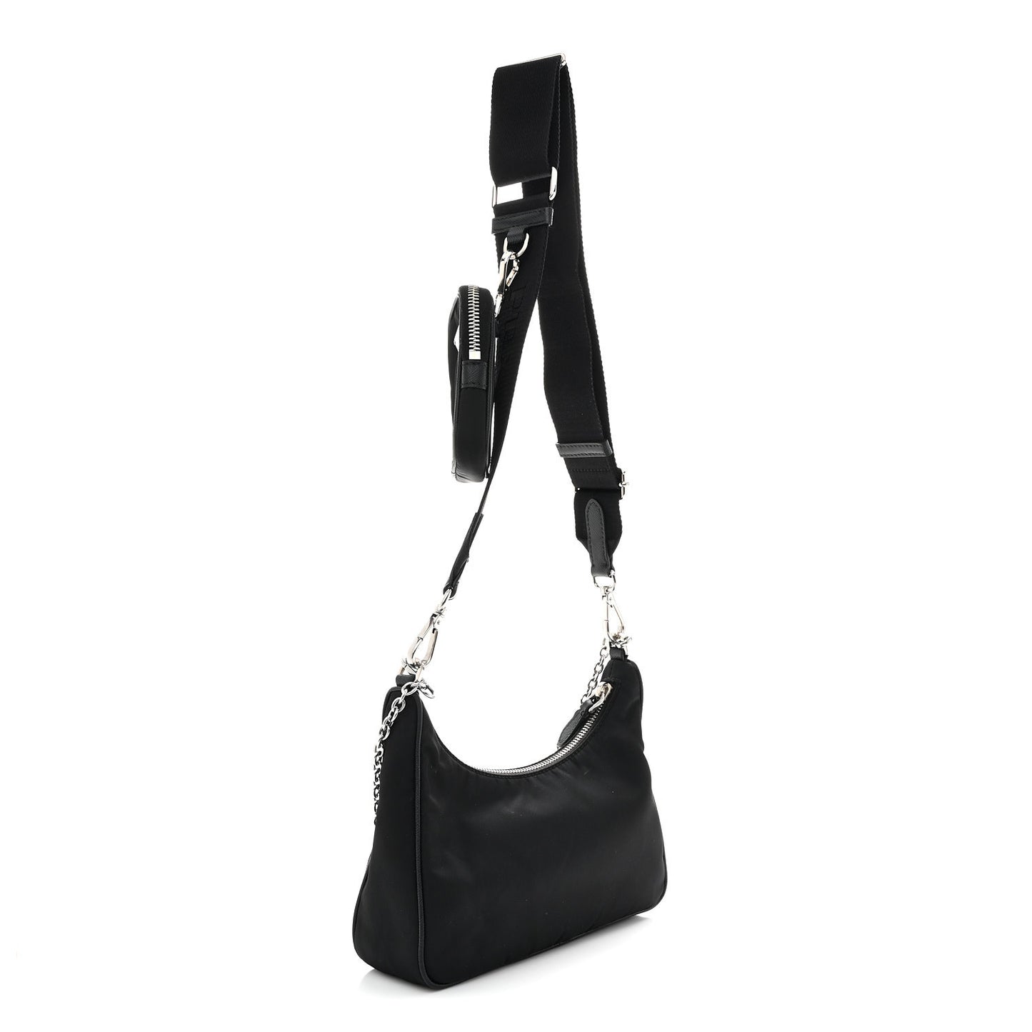 Nylon Re-Edition 2005 Shoulder Bag Black