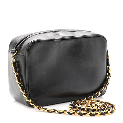 Chanel Lambskin CC Tassel Camera Case Black 3 of 11